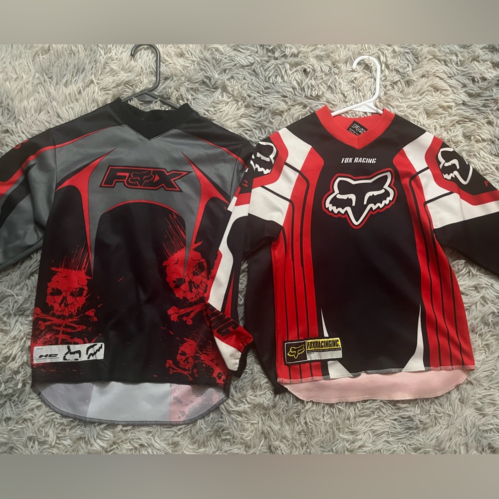 Vintage kids medium Fox Racing Jerseys